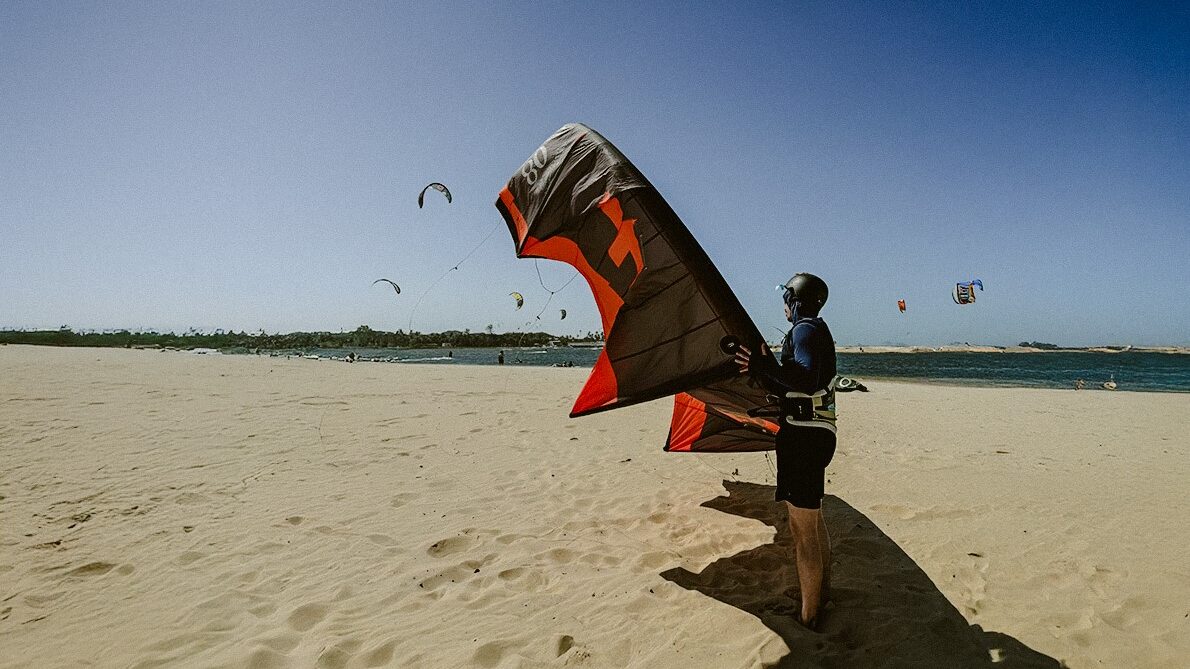 Aulas de kitesurf no Cumbuco

