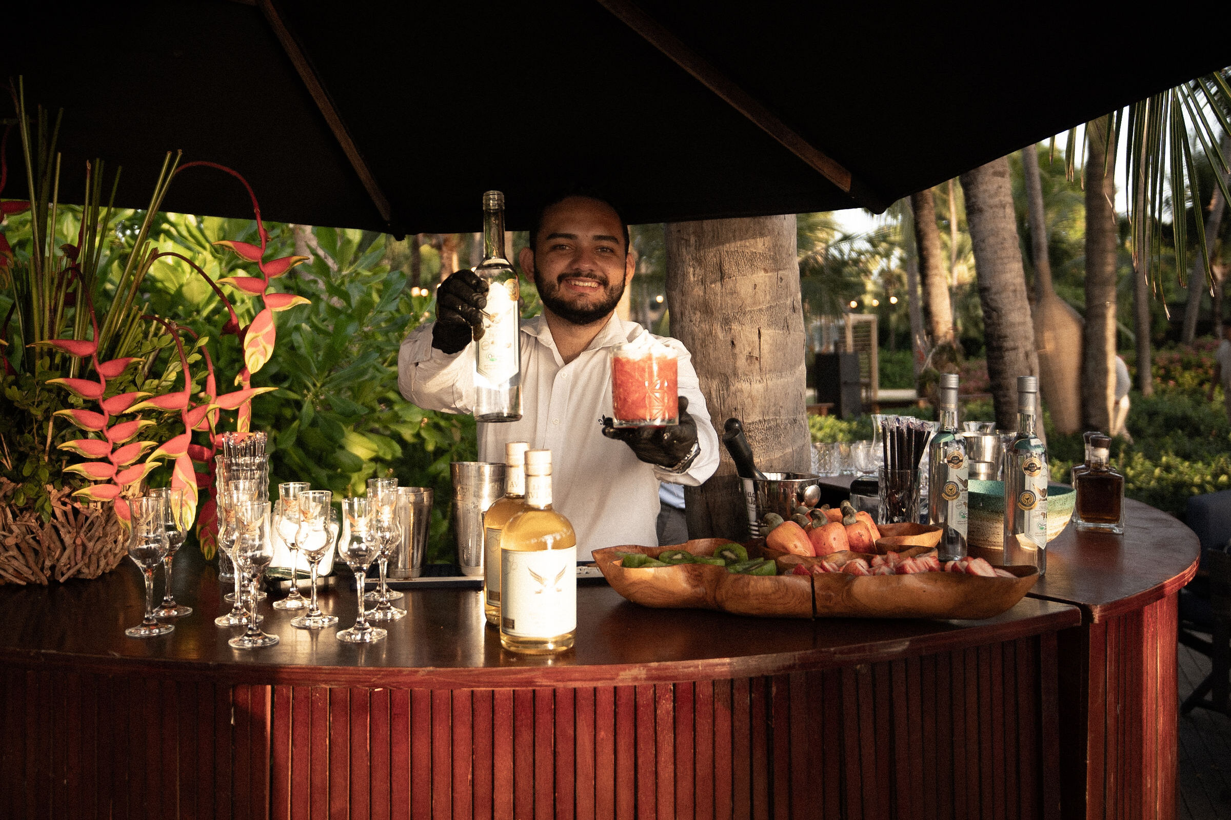 Workshop de cachaça no Festival Gastronômico Carmel
